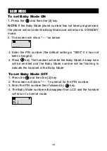 Предварительный просмотр 18 страницы Sanyo CLT-D11 Instruction Manual