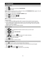 Предварительный просмотр 22 страницы Sanyo CLT-D6720 Instruction Manual