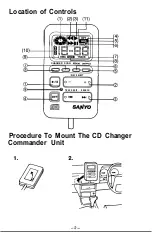 Preview for 3 page of Sanyo CM-200 Operating Instructions Manual