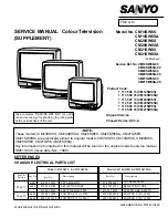 Sanyo CM14SW8S Service Manual preview