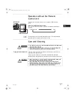 Предварительный просмотр 20 страницы Sanyo CM1972 - 19,700 BTU Ductless Multi-Split Air Conditioner User Manual