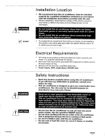 Preview for 3 page of Sanyo CM3212 Instruction Manual