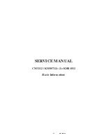 Предварительный просмотр 3 страницы Sanyo CM3212 Service Manual