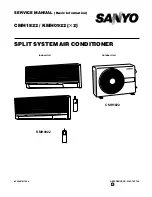 Sanyo CMH1822 Service Manual preview