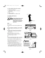 Предварительный просмотр 4 страницы Sanyo CMH1972 Installation Instructions Manual