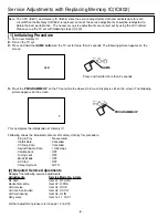 Предварительный просмотр 8 страницы Sanyo CP20SR1 Service Manual