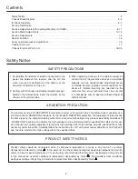 Preview for 2 page of Sanyo CP20SR1Z Service Manual