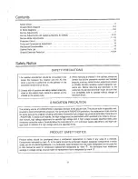 Preview for 2 page of Sanyo CP21AF2 Service Manual