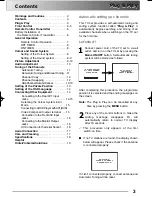 Предварительный просмотр 3 страницы Sanyo CP21SE1 Instruction Manual