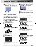 Предварительный просмотр 13 страницы Sanyo CP21SE1 Instruction Manual