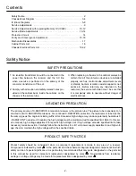 Предварительный просмотр 2 страницы Sanyo CP25AF2T Service Manual