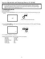 Preview for 10 page of Sanyo CP29SV2Z Service Manual