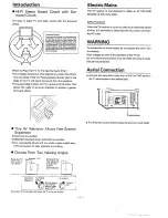 Предварительный просмотр 2 страницы Sanyo CPP2510 Instruction Manual