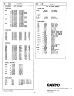 Preview for 16 page of Sanyo CPP3011V Service Manual