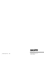 Preview for 28 page of Sanyo CR21KX2 Service Manual