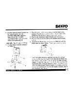 Preview for 9 page of Sanyo CRSR-10 User Manual