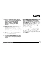 Preview for 11 page of Sanyo CRSR-10 User Manual