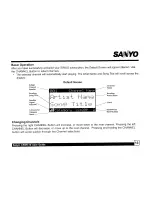 Preview for 13 page of Sanyo CRSR-10 User Manual
