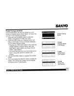 Preview for 17 page of Sanyo CRSR-10 User Manual