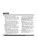 Preview for 30 page of Sanyo CRSR-10 User Manual