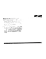 Preview for 33 page of Sanyo CRSR-10 User Manual