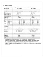 Preview for 5 page of Sanyo CVW-EXA124 Installation & Service Manual