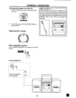 Предварительный просмотр 9 страницы Sanyo CWM-480 Instruction Manual