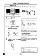 Предварительный просмотр 18 страницы Sanyo CWM-480 Instruction Manual