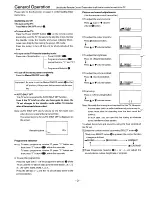 Preview for 4 page of Sanyo CZP2141TX Instruction Manual