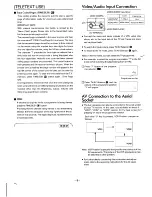 Preview for 10 page of Sanyo CZP2141TX Instruction Manual