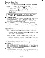 Preview for 3 page of Sanyo CZP3024 Instruction Manual