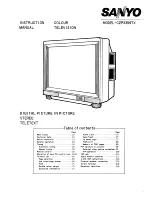 Sanyo CZP3359TX Instruction Manual preview