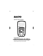 Предварительный просмотр 1 страницы Sanyo DAS-204 Instruction Manual