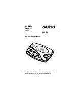 Sanyo DAS202 Instruction Manual preview