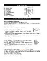 Preview for 6 page of Sanyo DC-AX20 Instruction Manual