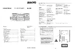 Sanyo DC-C10 Service Manual предпросмотр