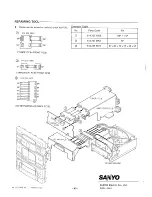 Предварительный просмотр 44 страницы Sanyo DC-D40 Service Manual