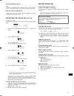 Предварительный просмотр 7 страницы Sanyo DC-DA1100 (XE) Instruction Manual