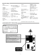 Предварительный просмотр 2 страницы Sanyo DC-DA150 Service Manual