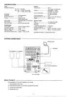 Предварительный просмотр 2 страницы Sanyo DC-DA280 Service Manual