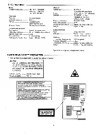 Предварительный просмотр 2 страницы Sanyo DC-DA300 Service Manual