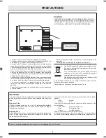 Предварительный просмотр 3 страницы Sanyo DC-DAB03 Instruction Manual