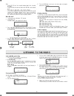 Предварительный просмотр 9 страницы Sanyo DC-DAB03 Instruction Manual