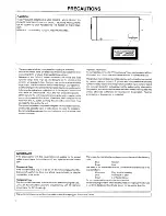 Preview for 2 page of Sanyo DC-DAV821 Instruction Manual