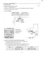 Предварительный просмотр 18 страницы Sanyo DC-F170 Service Manual