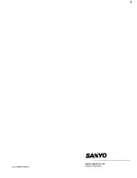 Preview for 12 page of Sanyo DC F200 Instruction Manual