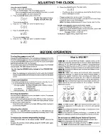 Предварительный просмотр 9 страницы Sanyo DC-F300 Instruction Manual