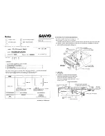 Sanyo DC-F380 Manual preview