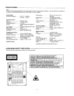 Предварительный просмотр 2 страницы Sanyo DC-F400 Service Manual