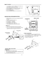 Предварительный просмотр 3 страницы Sanyo DC-F400 Service Manual